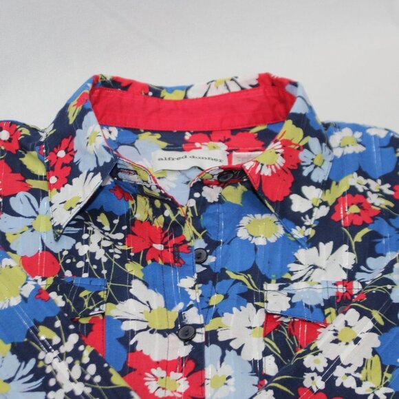 Alfred Dunner Floral 3/4 Sleeve Blouse - Picture 11 of 12
